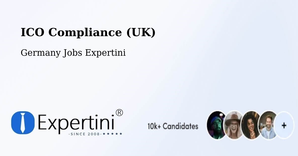 UK Data Protection & ICO Compliance – Abenberg - Germany Jobs Expertini